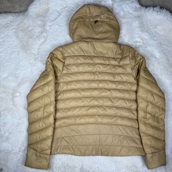 Backcountry Teo Goose Down Jacket Women's Coat Color Pika/Gold Medium - Picture 11 of 12